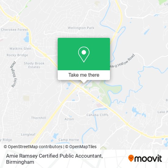 Mapa de Amie Ramsey Certified Public Accountant