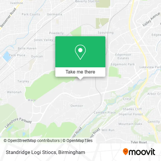 Standridge Logi Stiocs map