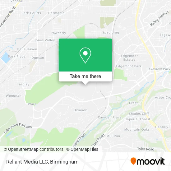 Reliant Media LLC map