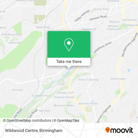 Mapa de Wildwood Centre