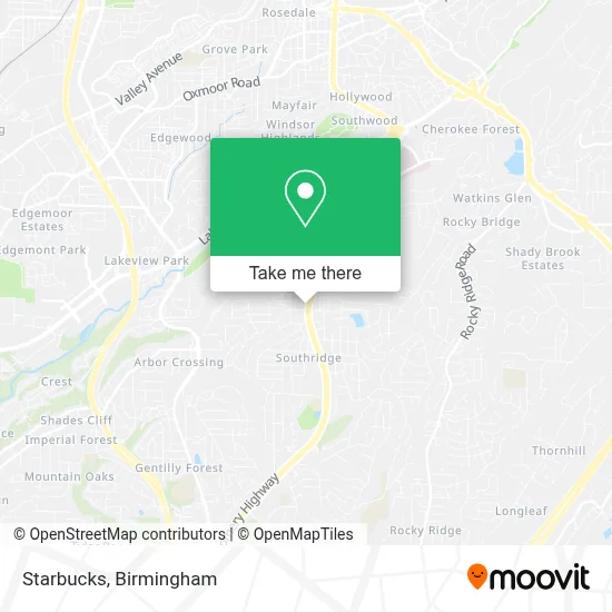 STARBUCKS map