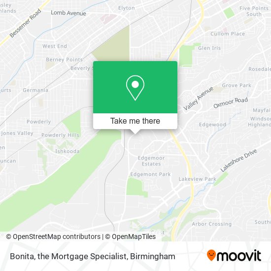 Bonita, the Mortgage Specialist map