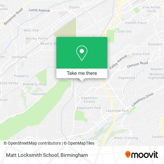 Mapa de Matt Locksmith School