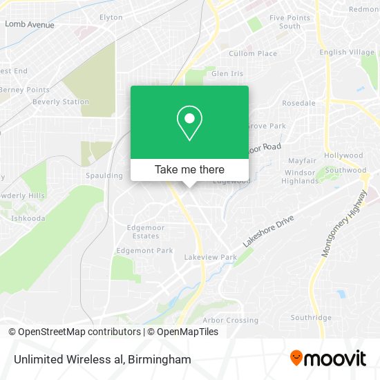 Unlimited Wireless al map