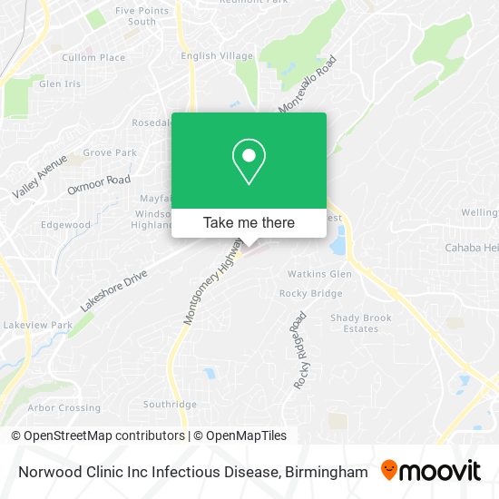 Norwood Clinic Inc Infectious Disease map