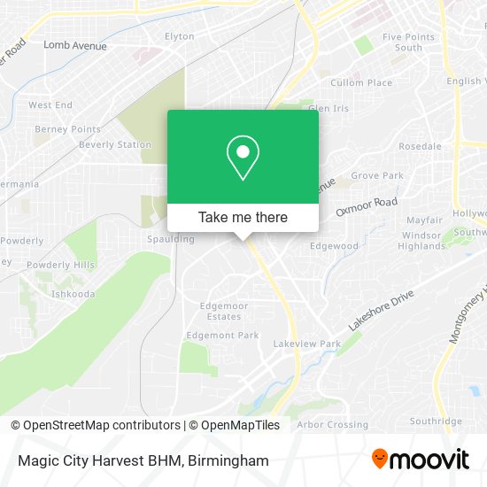 Magic City Harvest BHM map