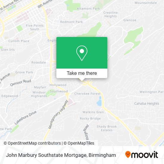 Mapa de John Marbury Southstate Mortgage
