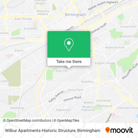 Mapa de Wilbur Apartments-Historic Structure