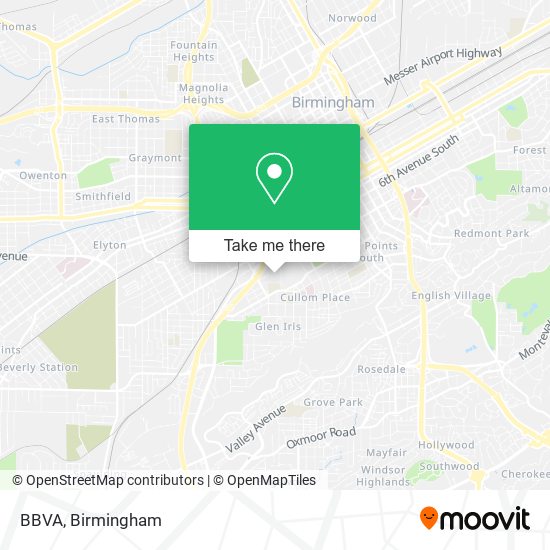 Mapa de BBVA