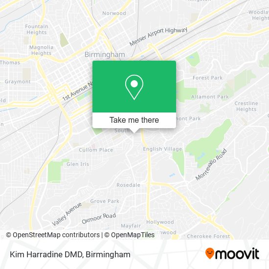 Kim Harradine DMD map