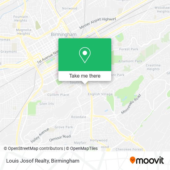 Mapa de Louis Josof Realty