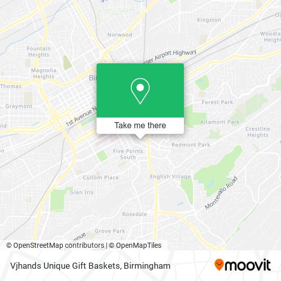 Vjhands Unique Gift Baskets map