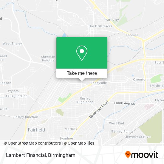 Lambert Financial map