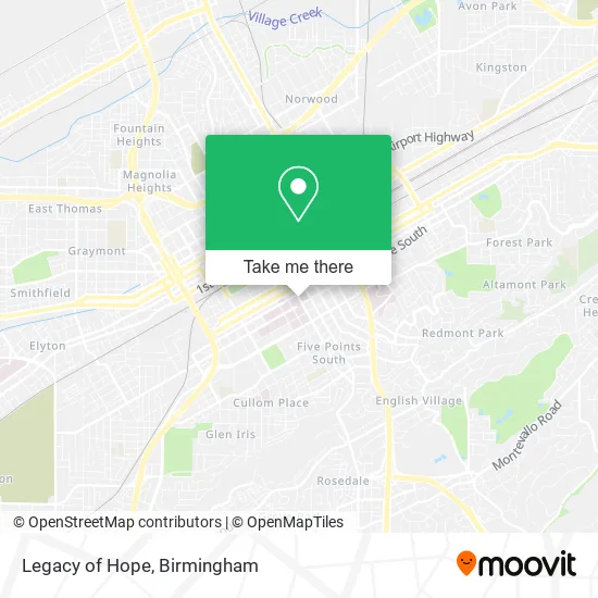 Mapa de Legacy of Hope