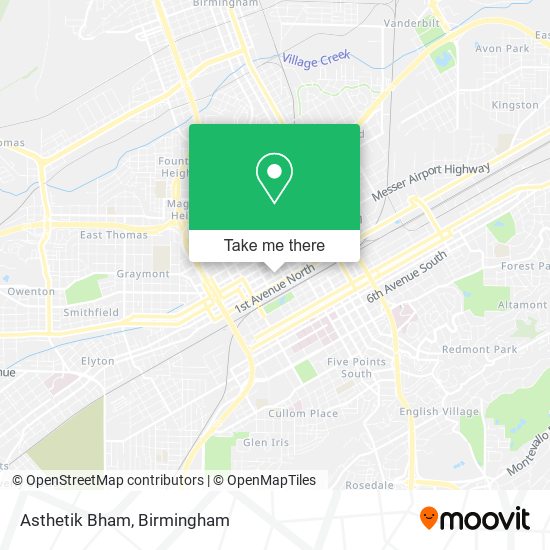 Mapa de Asthetik Bham