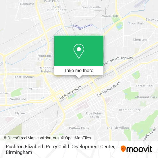 Rushton Elizabeth Perry Child Development Center map