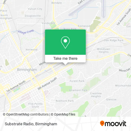Substrate Radio map
