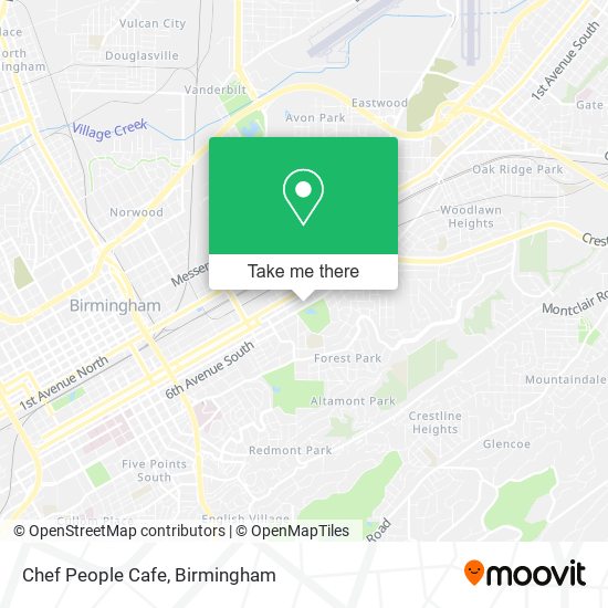 Mapa de Chef People Cafe