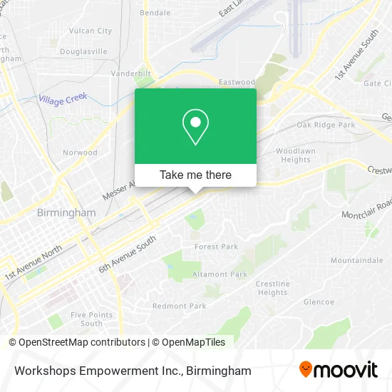 Workshops Empowerment Inc. map