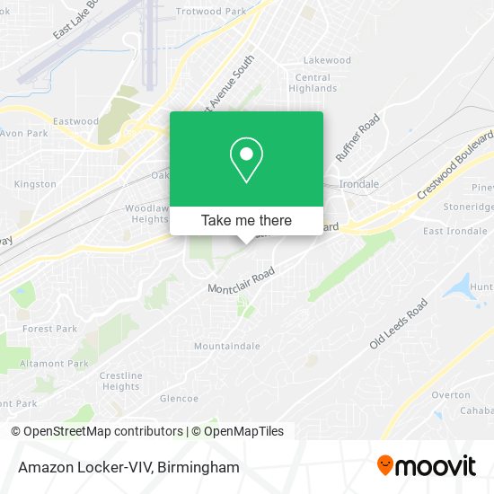 Amazon Locker-VIV map