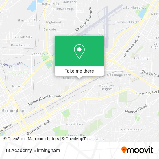Mapa de I3 Academy