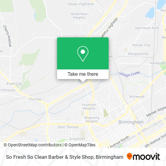 So Fresh So Clean Barber & Style Shop map