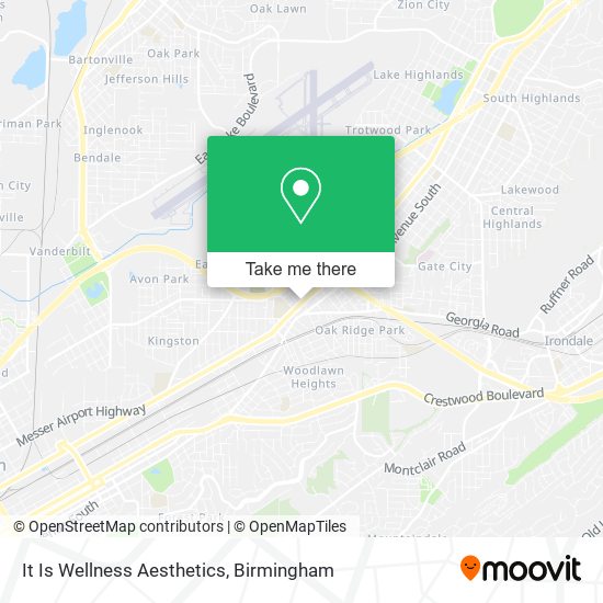 It Is Wellness Aesthetics map