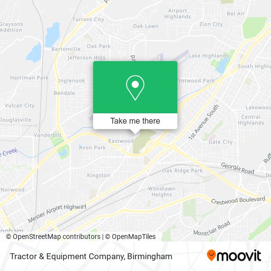Tractor & Equipment Company map