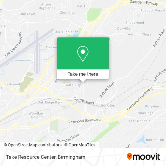 Take Resource Center map