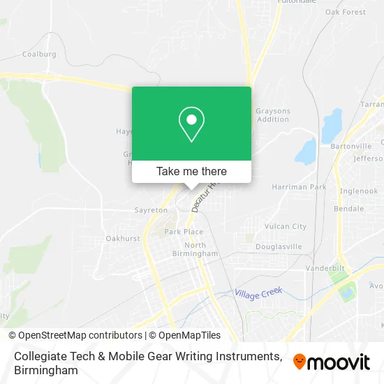 Collegiate Tech & Mobile Gear Writing Instruments map