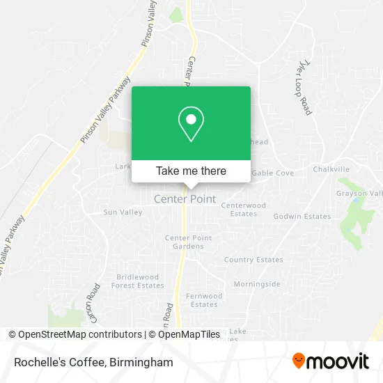 Rochelle's Coffee map