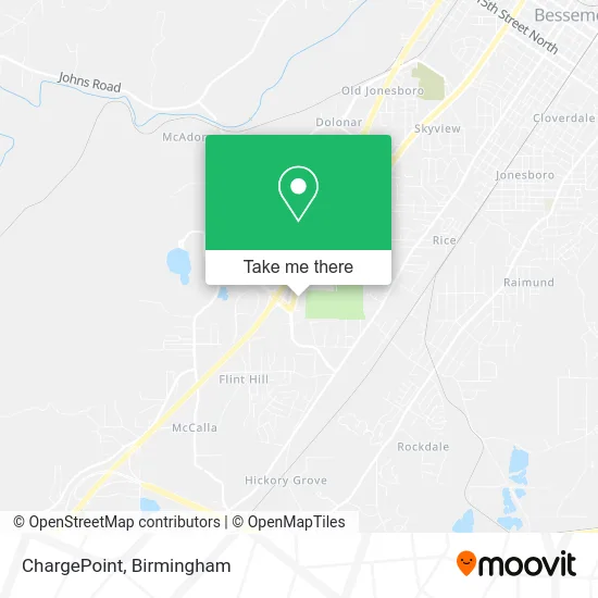 ChargePoint map