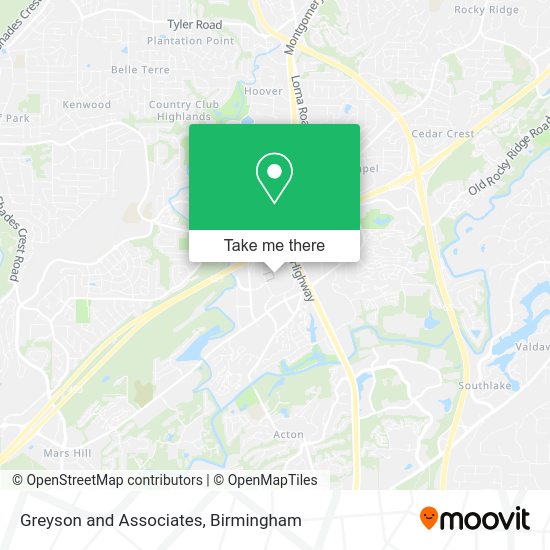 Greyson and Associates map