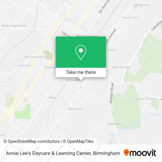 Annie Lee's Daycare & Learning Center map