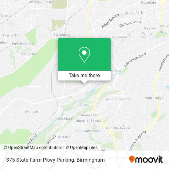 375 State Farm Pkwy Parking map