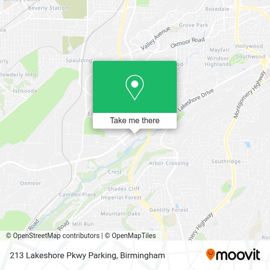 213 Lakeshore Pkwy Parking map
