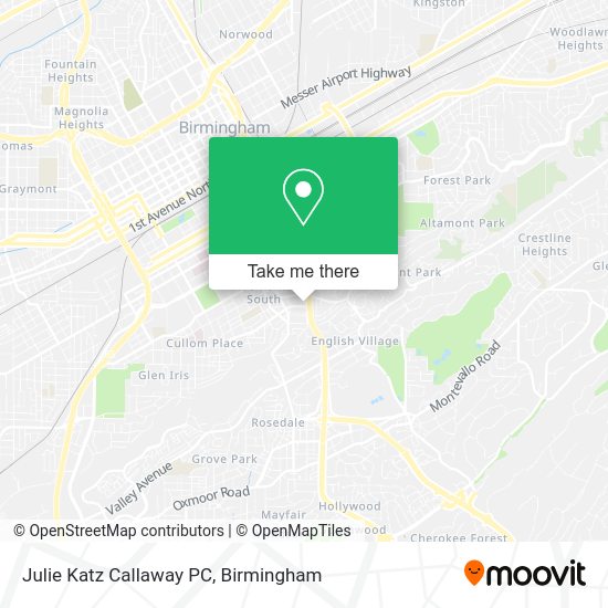 Julie Katz Callaway PC map