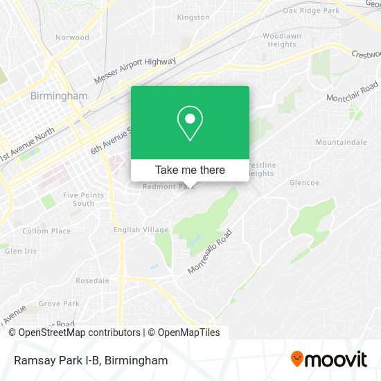 Mapa de Ramsay Park I-B