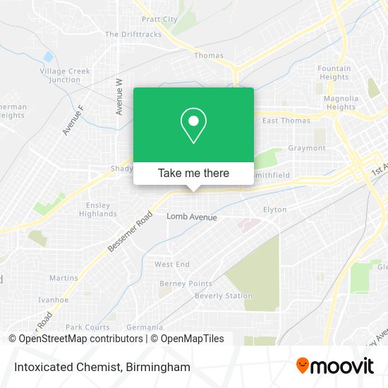 Mapa de Intoxicated Chemist