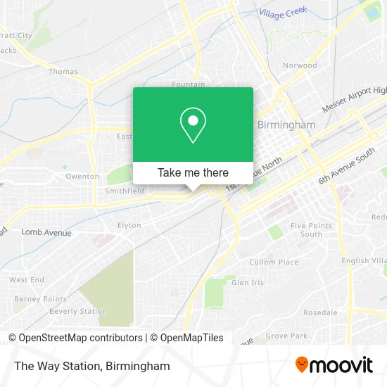 The Way Station map
