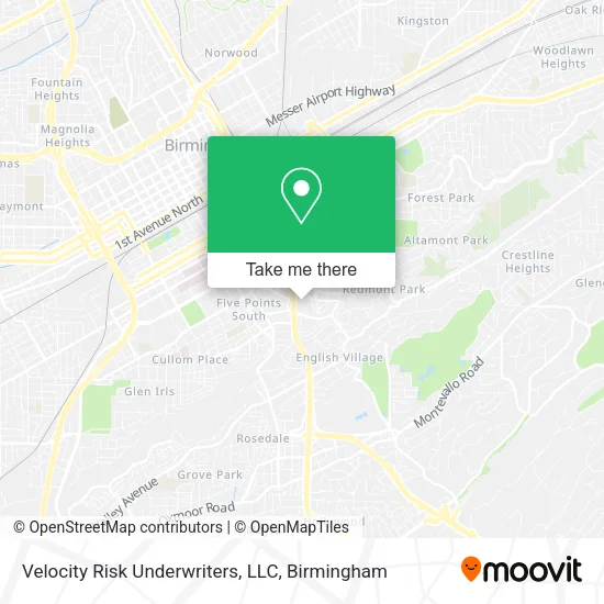 Velocity Risk Underwriters, LLC map