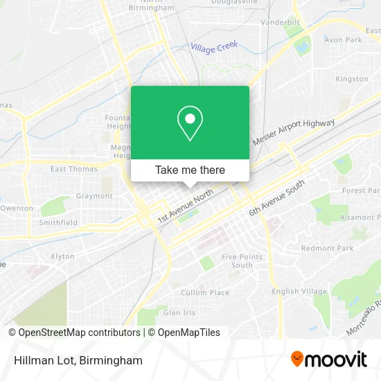 Hillman Lot map