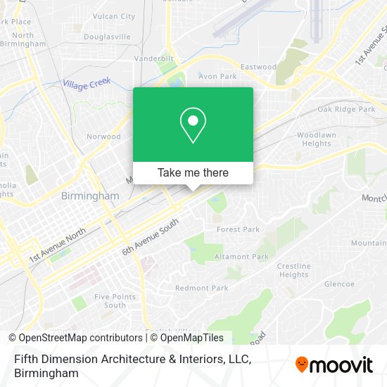 Fifth Dimension Architecture & Interiors, LLC map