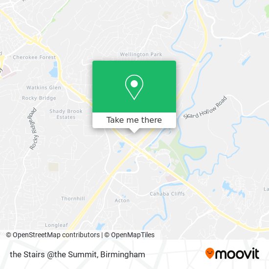 How to get to the Stairs @the Summit in Birmingham by Bus?