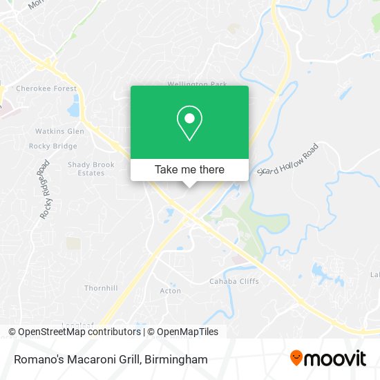 Romano's Macaroni Grill map
