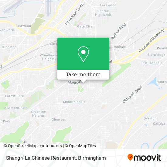 Shangri-La Chinese Restaurant map
