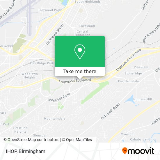 Mapa de IHOP