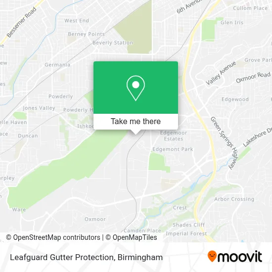 Leafguard Gutter Protection map