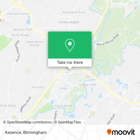 Keyence map