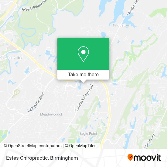 Estes Chiropractic map